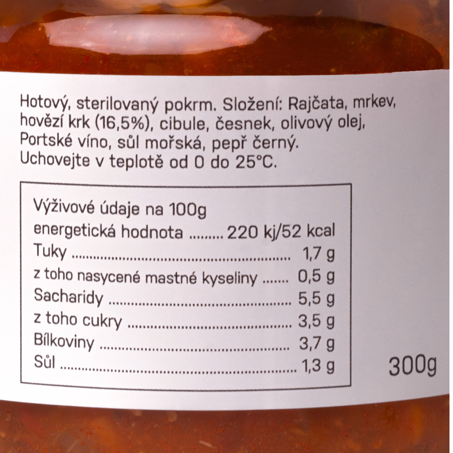 Boloňská z hovězího krku