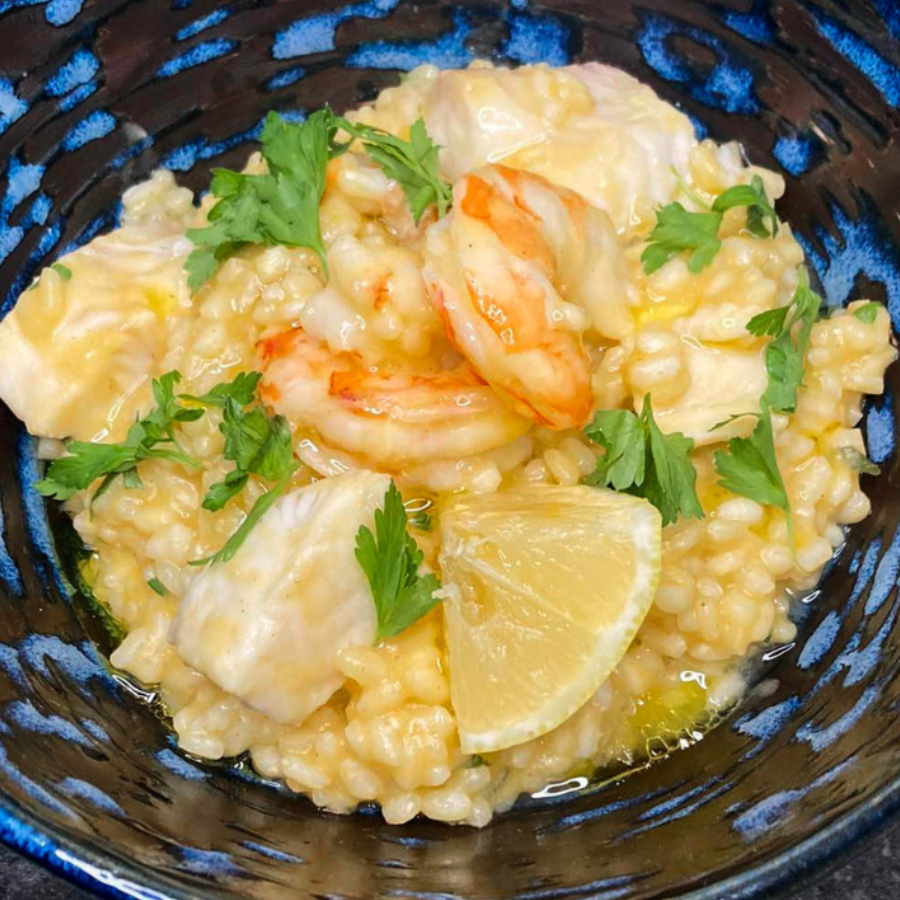 Kořenová zelenina, brusinka, jalovec s cizrnou