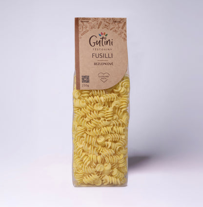Bezlepkové FUSILLI
