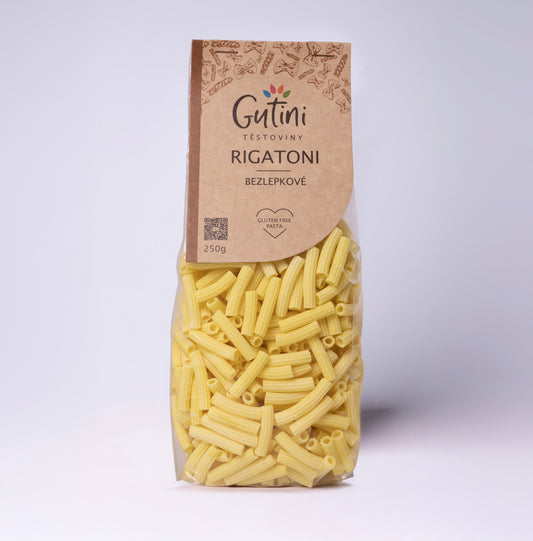 Bezlepkové RIGATONI